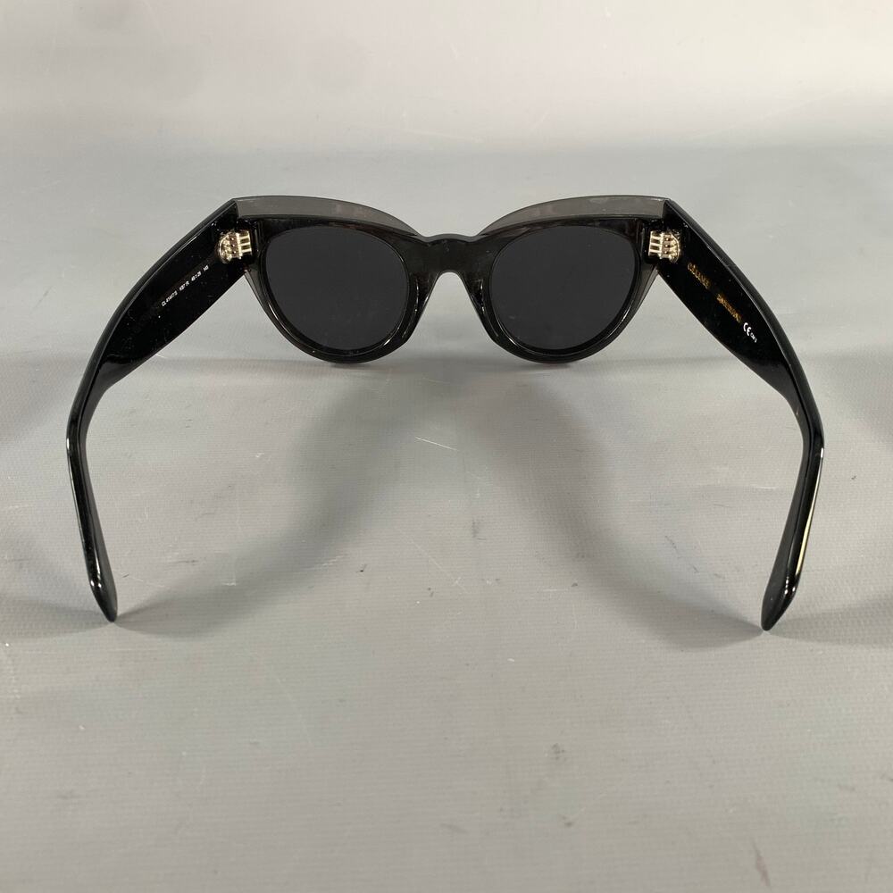 CELINE Grey Acetate Sunglasses - Picture 3 of 9